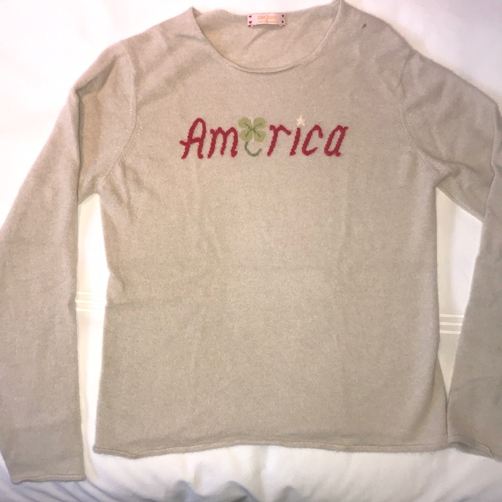 Rue Jacob cashmere sweater, size 42 (Sm/Med)